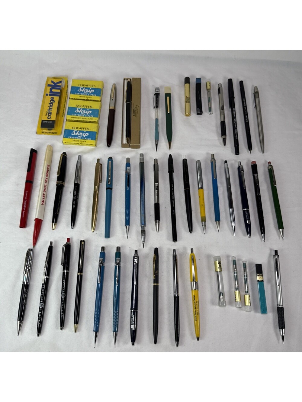 Vintage Ball Point Pen Mechanical Pencil Cross Sheaffer Paper Mate Parker 1960’s - Picture 1 of 15